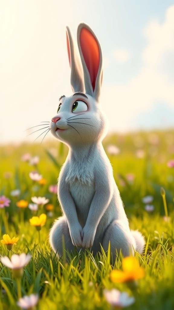 The Brave Little Bunny