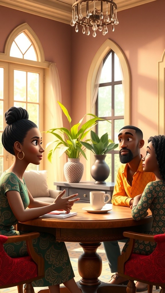 Ndị nwanyị nke Igbo na ụmụ ha na-atụle ihe dị mkpa na ezinụlọ