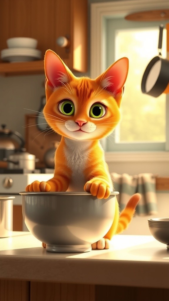 The Kitten and the Cooking Pot