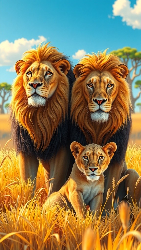 Learning About Lions and Friendship in the Savannah