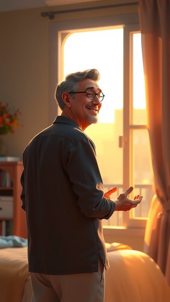 A Bright Morning: A Kind Boy's Journey to School