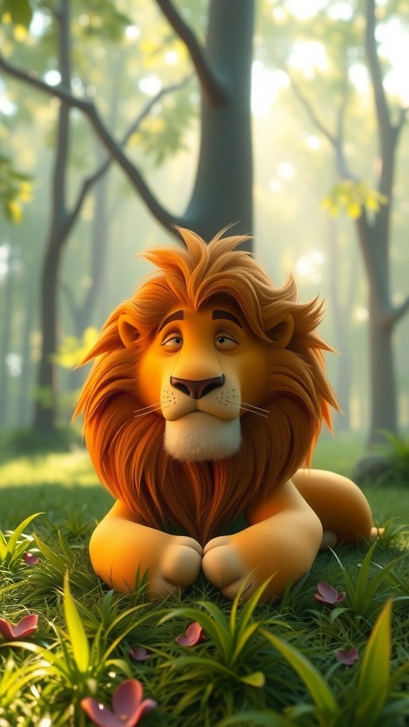 Le Lion et la Petite Souris