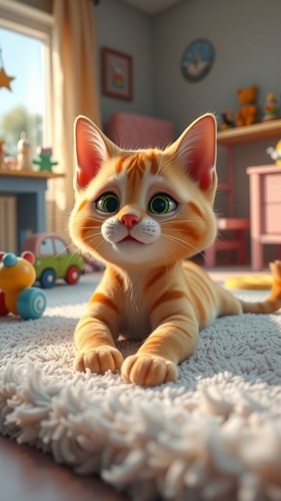 A Morning Gift from a Sweet Cat