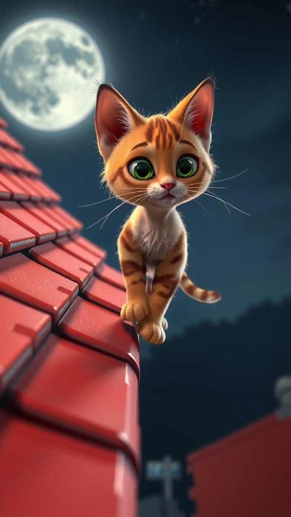 Semangat Kucing Kecil: Bangkit dari Jatuh