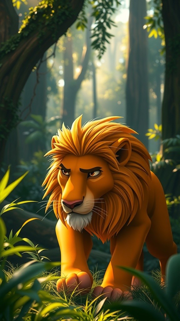 चतुर लोमड़ी और भूखा शेर