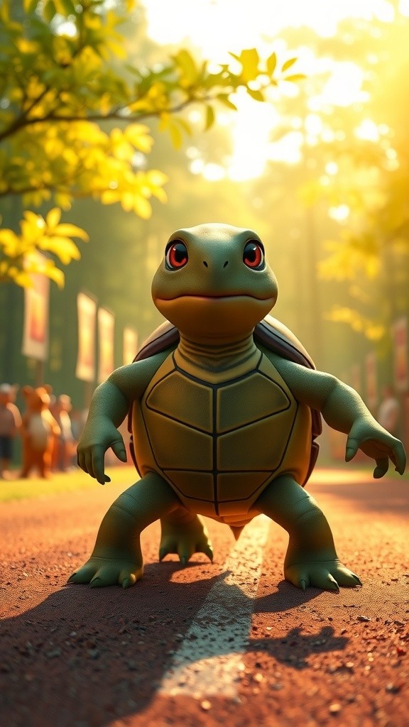 Tono Sang Kura-kura dan Lomba Lari