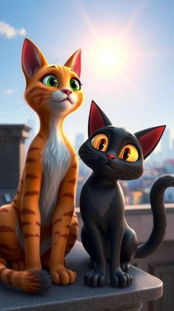 Penyelamatan Tikus oleh Dua Kucing