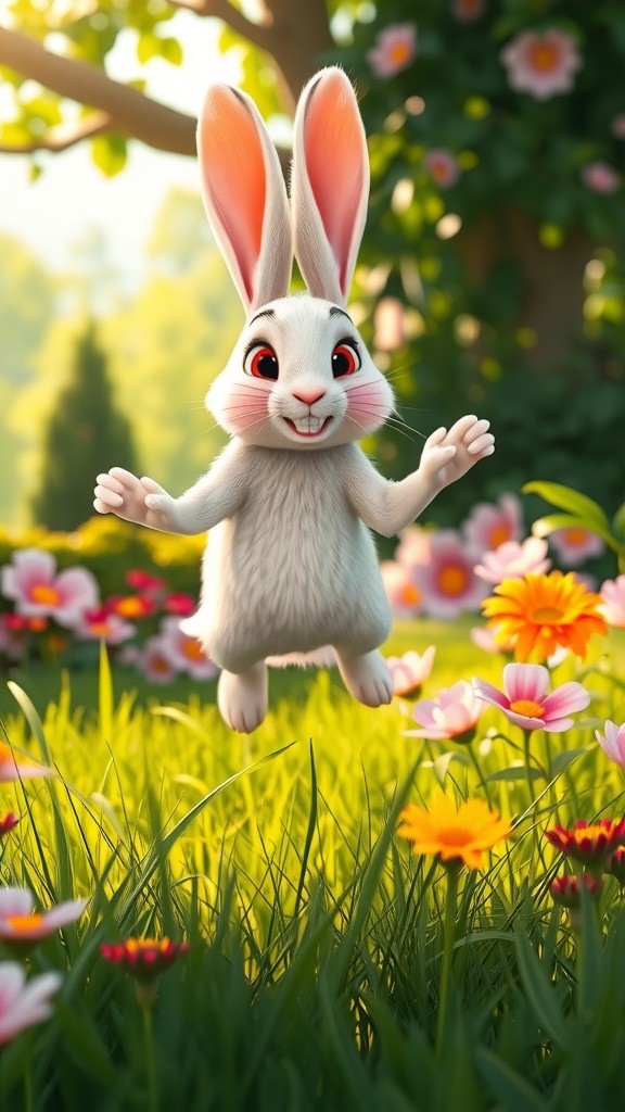 Kelinci dan Balon Wortel Terbang