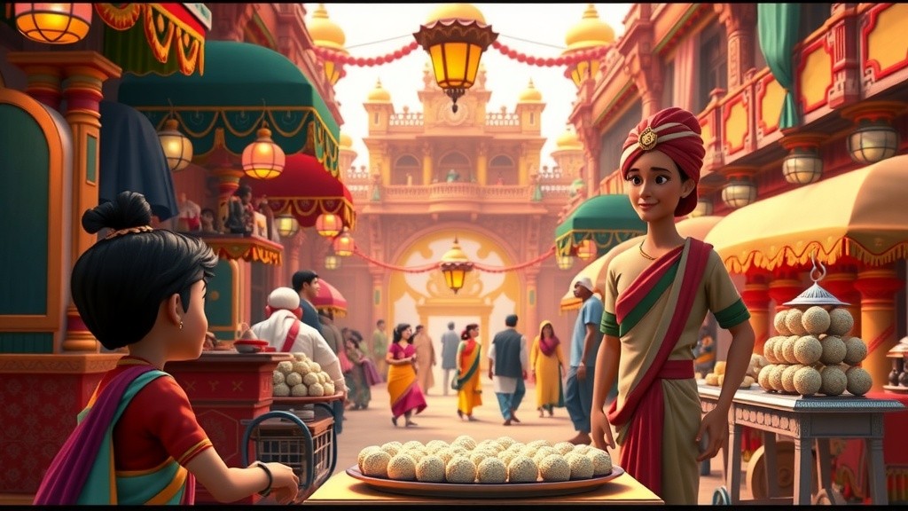चोटा भीम और सोने के लड्डू का रहस्य