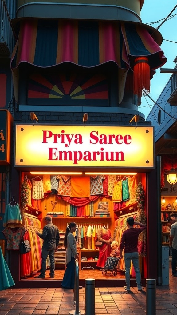 Priya Saree Emporium – Grand Opening Celebration!