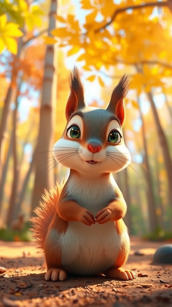 The Patience of Sparky the Squirrel