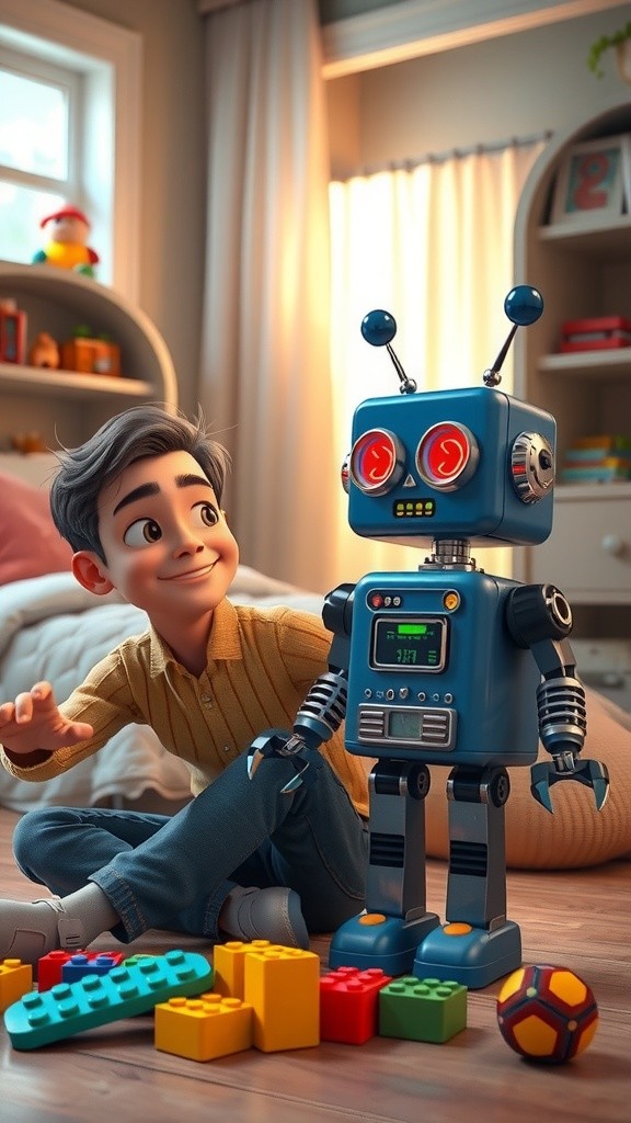 Robot Mainan yang Lucu: Joget TikTok Saat Dimatikan!