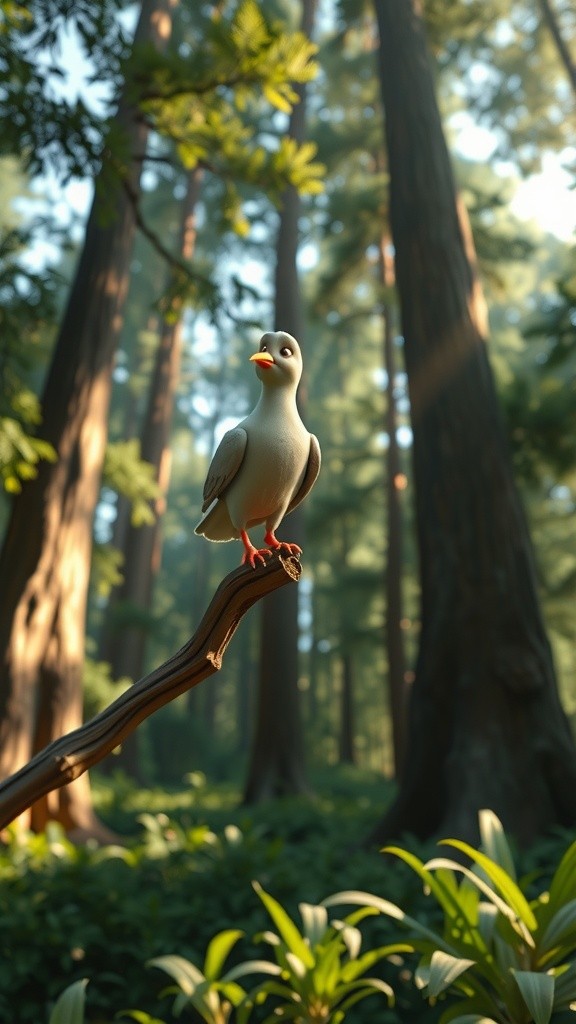 एकता में शक्ति: कबूतरों की कहानी