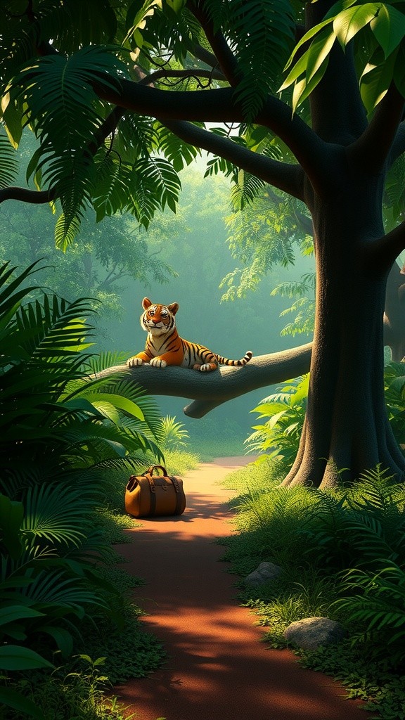 हुनर से कमाई: बंदर और बाघ की कहानी