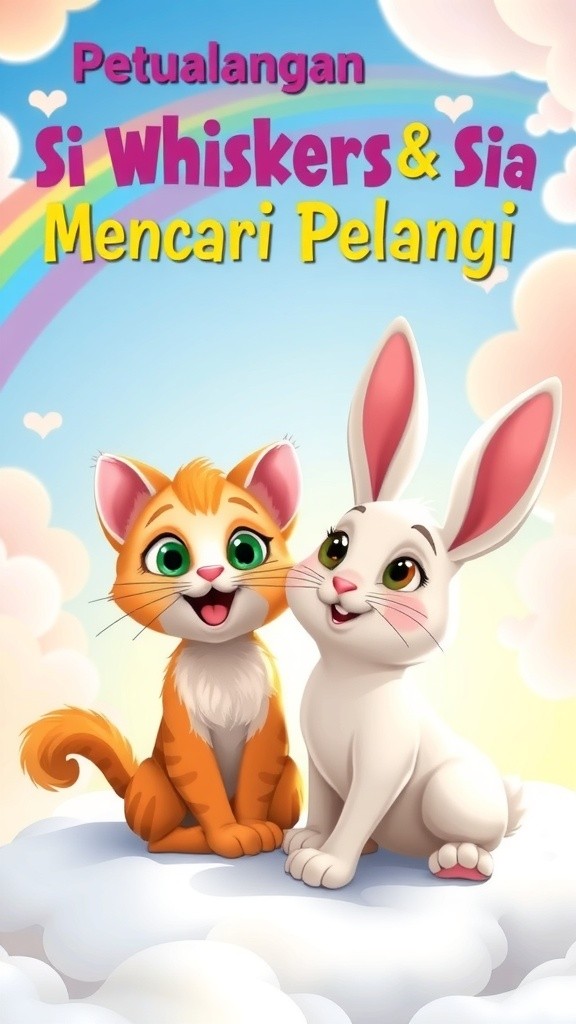 Petualangan Si Kucing & Si Kelinci Mencari Pelangi
