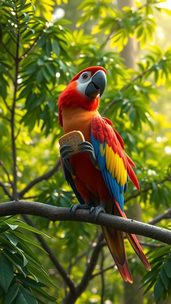 तोते की चालाकी: लोमड़ी का धोखा