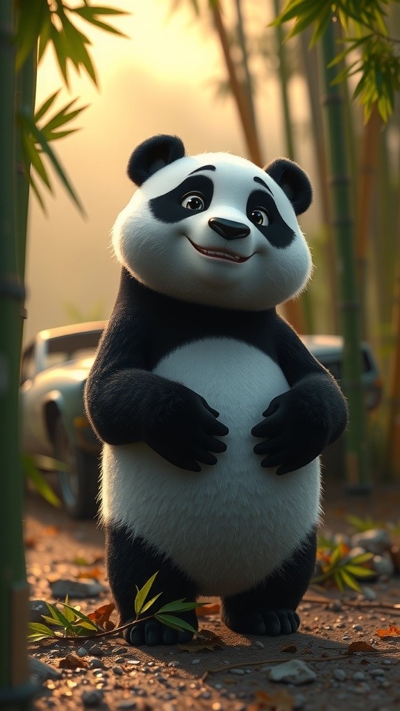 Kai and the Gentle Panda