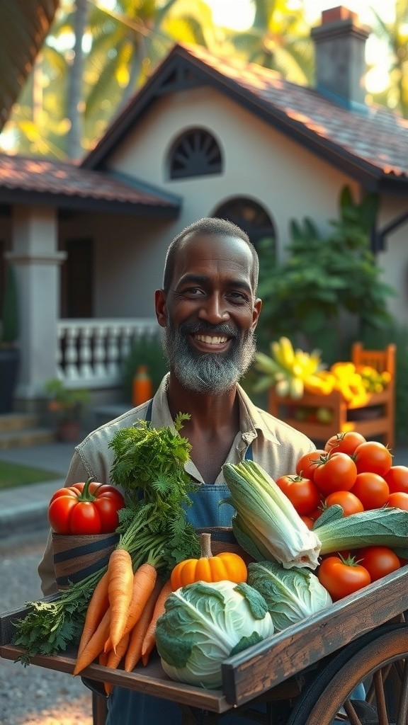 Gerobak Sayur yang Tersembunyi