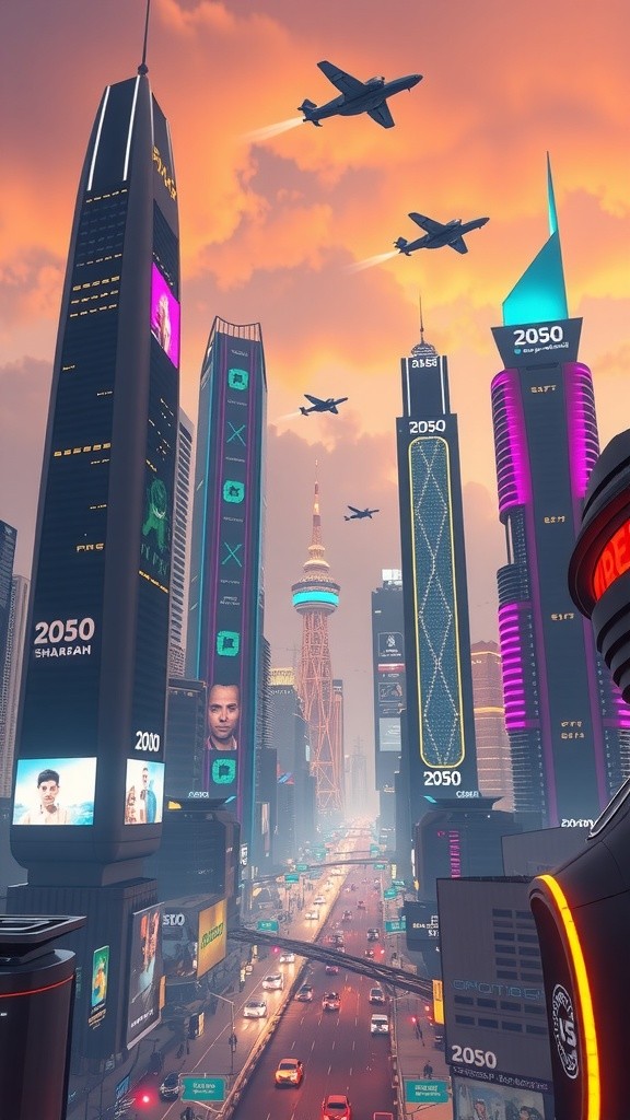 2050 ke Pakistan ka Cyberpunk Manzar