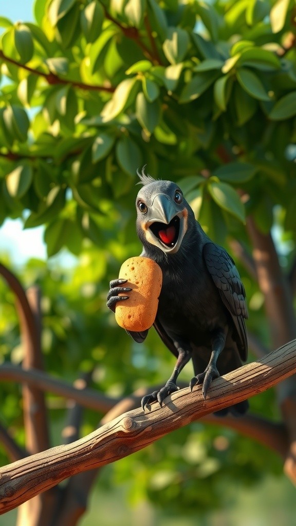 कौआ और लोमड़ी की कहानी