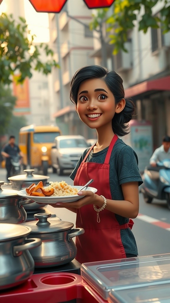 Kebahagiaan Sederhana di Balik Nasi Uduk Bu Siti