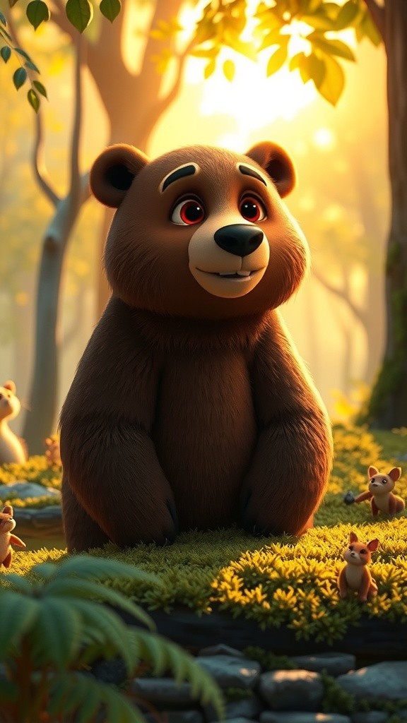 Benny the Talking Bear Saves the Day!