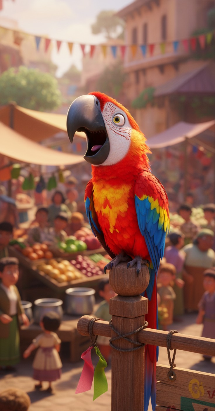 Talking Parrot Exposes Truth!