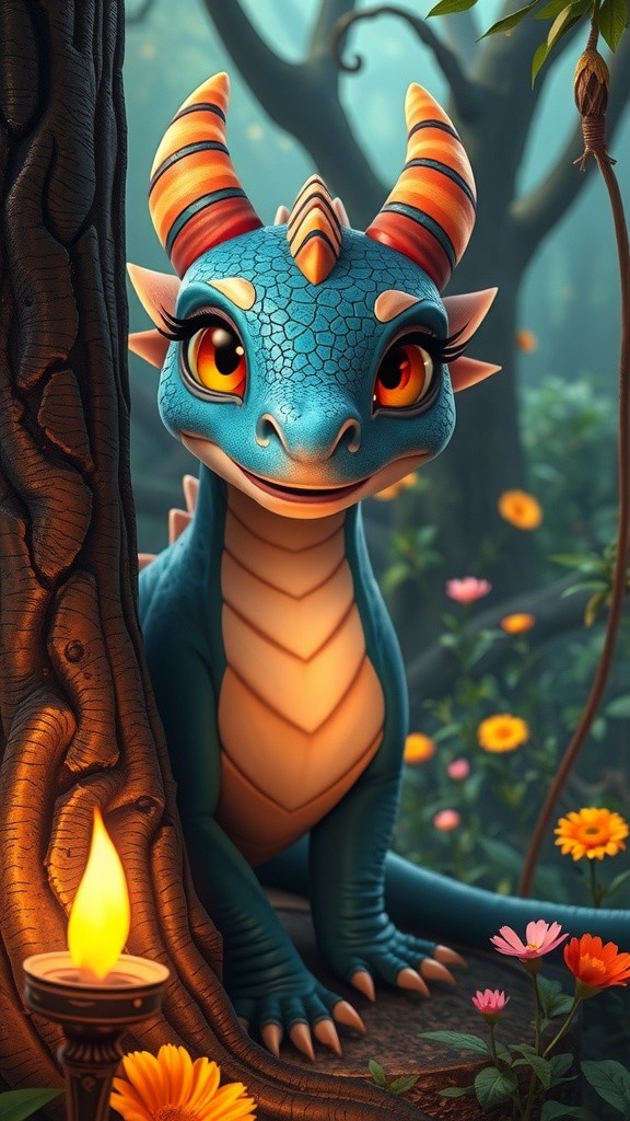 Naga Biru dan Kucing Bercahaya di Sungai Terbalik