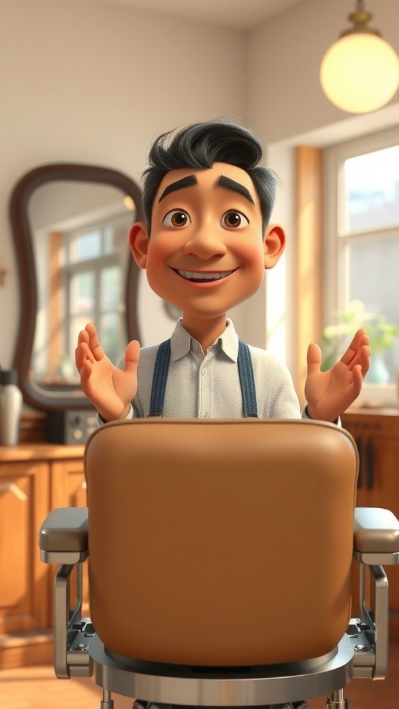 Cukur Rambut Kepala Desa