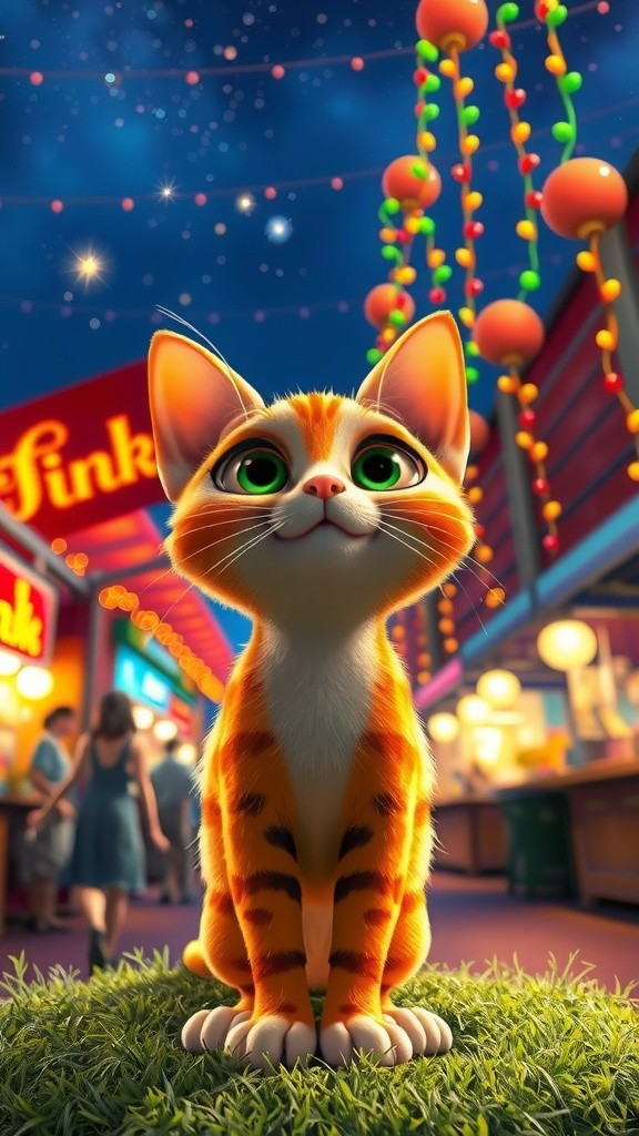 Petualangan Malam di Pasar Malam bersama Mimi dan Lulu