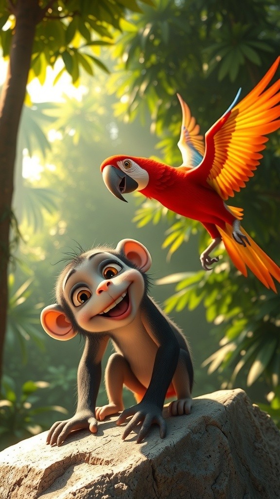 Miko's Treasure Hunt in the Jungle