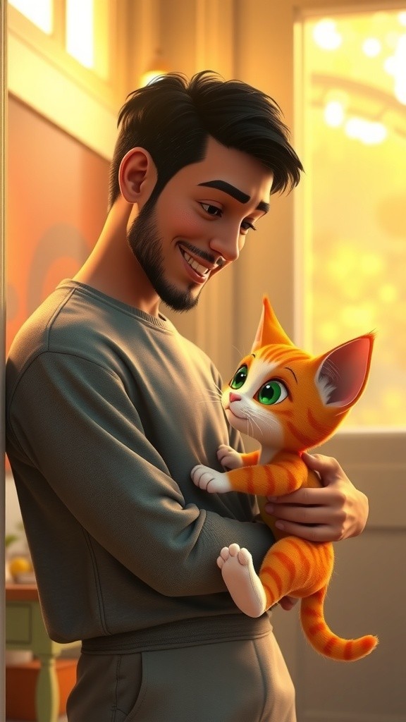 Kucing Pemberani yang Menyatu dengan Anjing