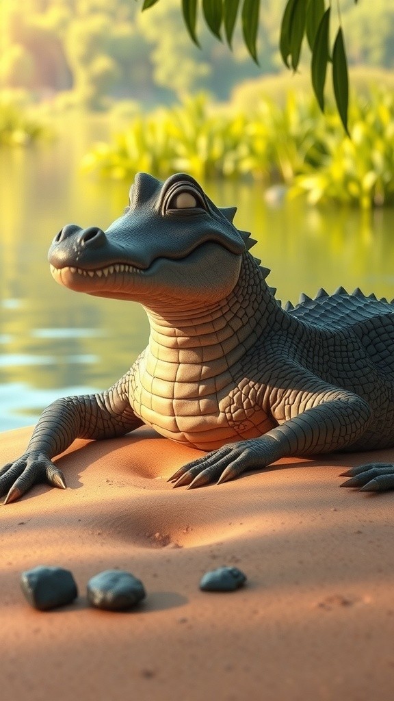 Pertarungan Buaya dan Belut: Kekuatan vs Kelincahan