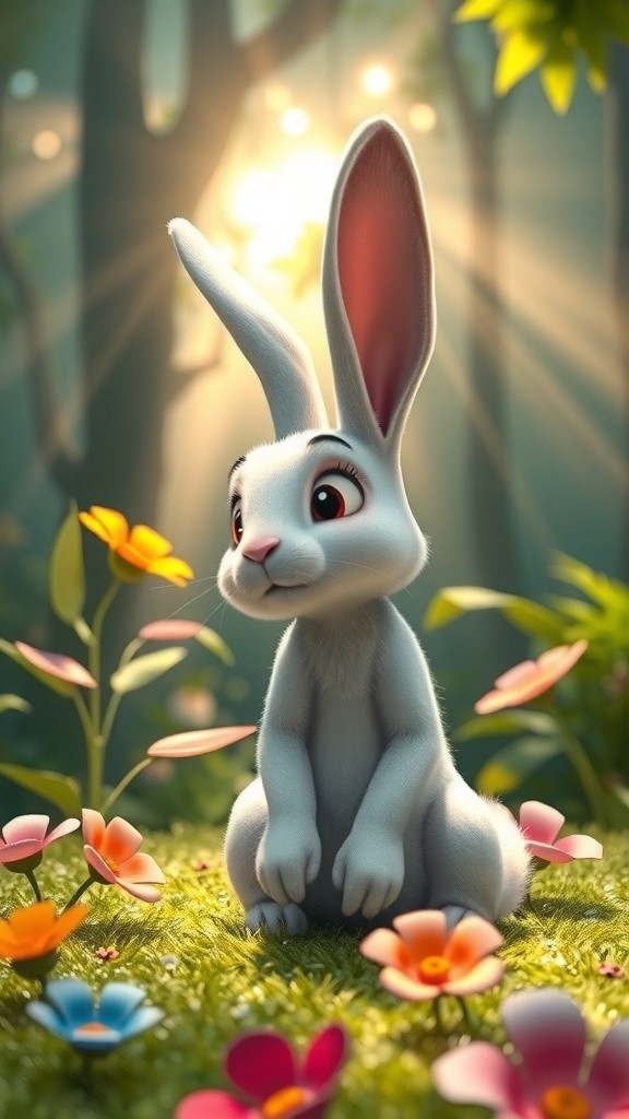 खरगोश चिंकी की दोस्ती और पेड़