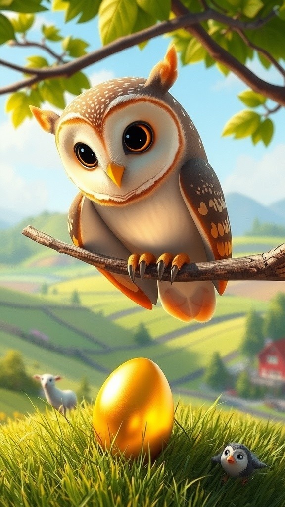 Clucky and the Golden Egg Adventure
