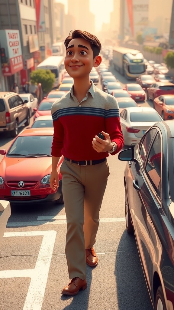 Tukang Parkir dari Masa Depan