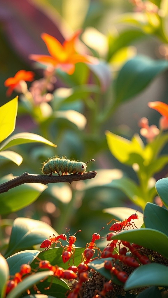 The Transformation of a Caterpillar