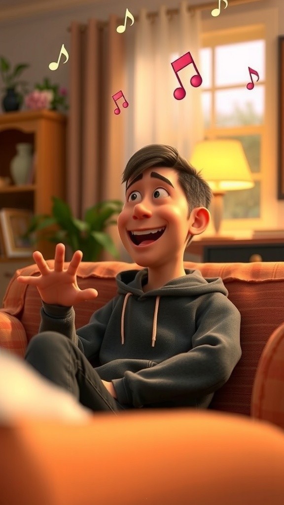 Kucing Rafi dan Headphone