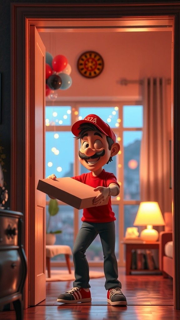 The Crust That Conspired: A Pizza Delivery Mystery