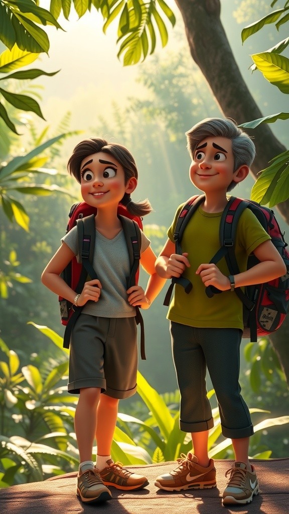 Ayan and Sara's Jungle Adventure