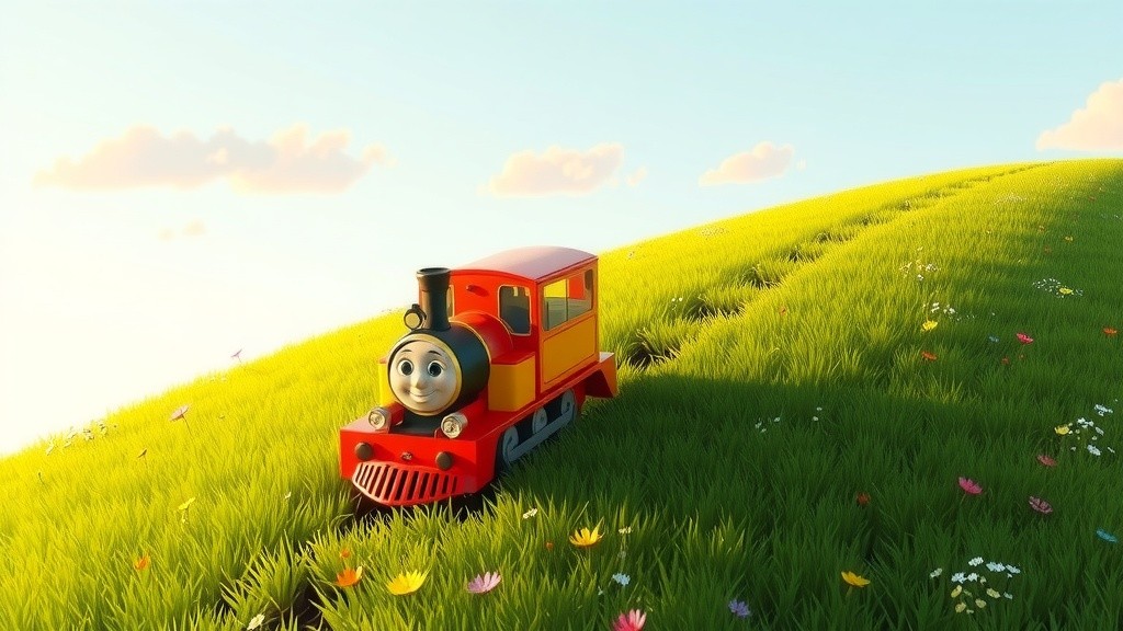 Charming Train Adventure: A Joyful Nursery Rhyme!