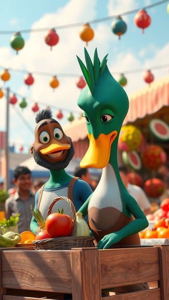 Bebek Pintar yang Lapar