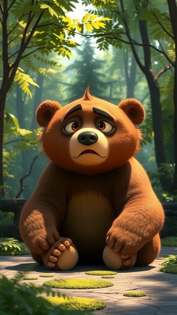 The Bear and the Kind Cat