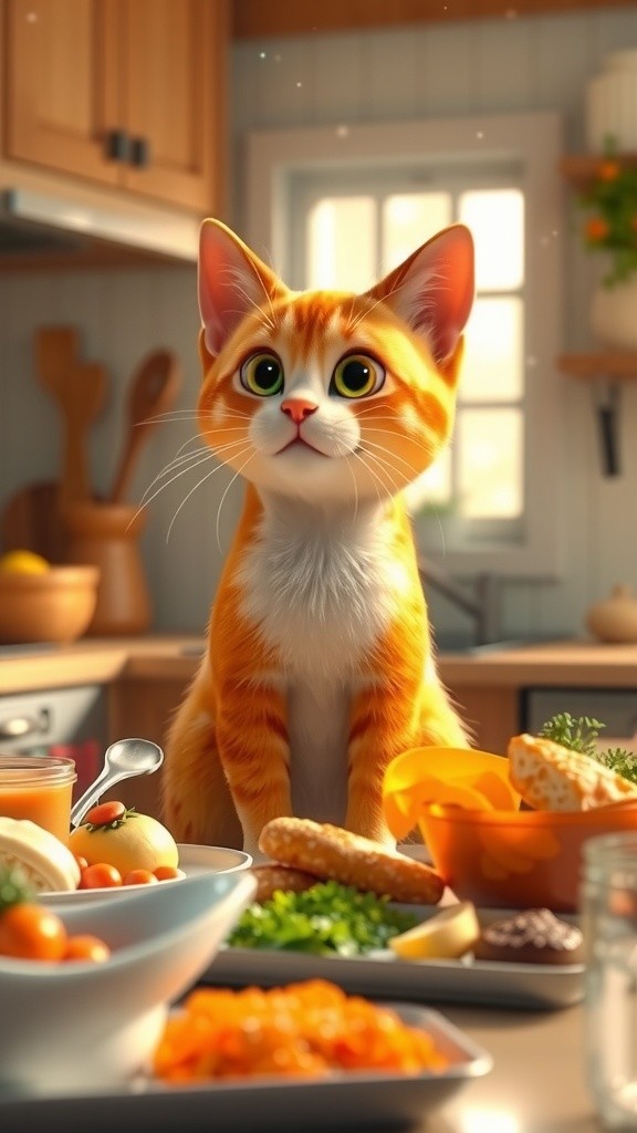 Cat Chasing Mouse for Meal