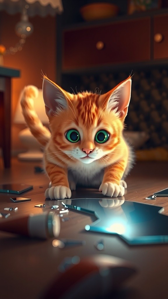 A Lesson in Patience: The Kitten's Journey