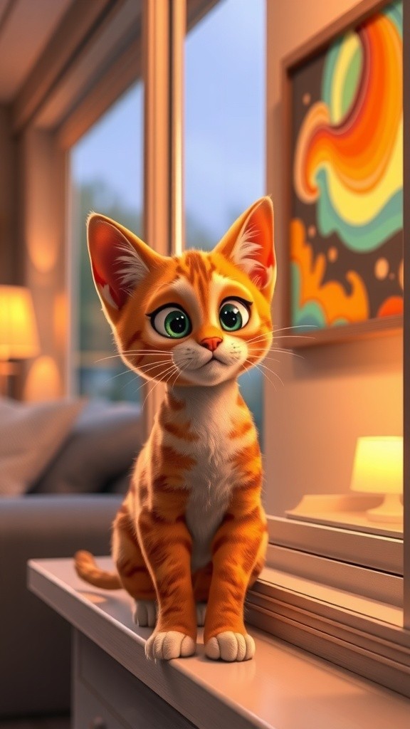 The Kitten's Art and Family Drama
