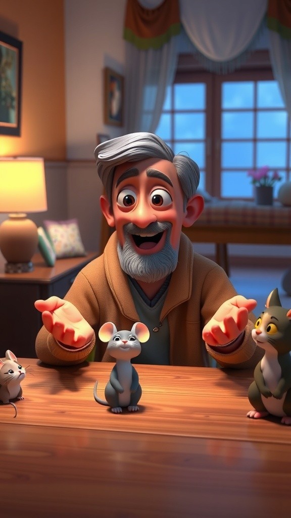 चूहा और बिल्ली: एक बुद्धिमानी की कहानी