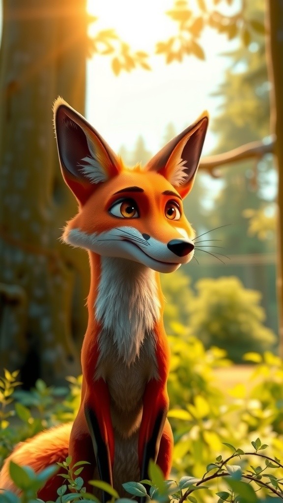 The Adventures of Rusty: A Fox's Encounter