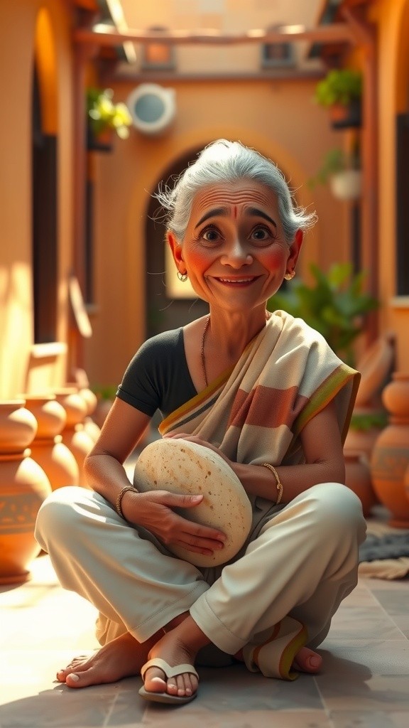 Dadi Aur Bandar Ki Mazedaar Dosti