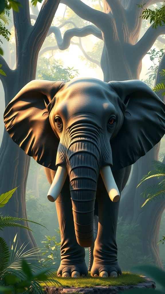 छोटे हाथी की हिम्मत